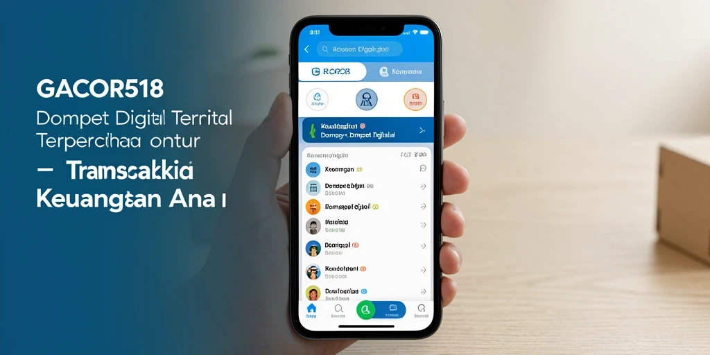 Tampilan antarmuka GACOR518 yang sederhana dan user-friendly.